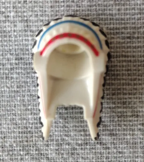LEGO - Minifig, Headgear Headdress w/ Colored Feathers - Indian Chief