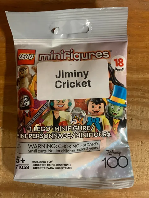 LEGO Minifigures 71038 Disney 100th Anniversary – Jiminy Cricket New Sealed