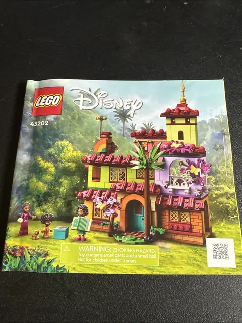 Lego Disney 43202 Encanto Madrigal House Instruction Manual Only