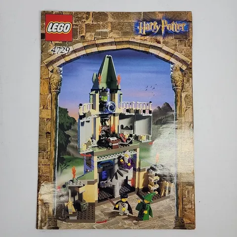 LEGO 4729 Instruction Manual Only 2002 Harry Potter Dumbledore's Office
