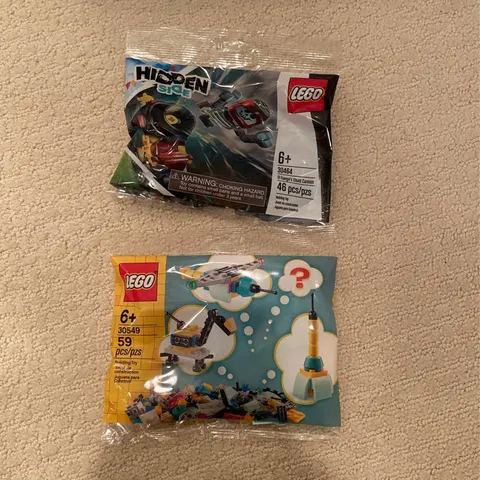 LEGO polybags 30549 30464 new Hidden Side Surprise Plane