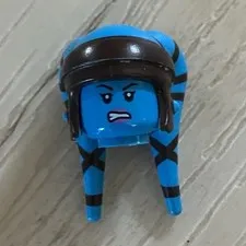 Lego Star Wars aayla secura head and head tails