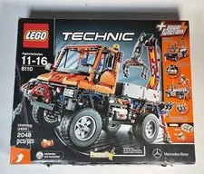 LEGO Technic 8110 Mercedes-Benz Unimog U400 w/ Box Manuals Partial Complete