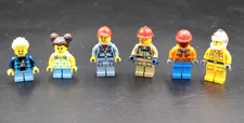 LEGO Mixed Minifigures lot of 6 - Pre-owned
