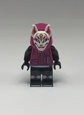 New LEGO Drift Minifigure Fortnite Battle Bus**NOT MINT HAS SCRATCHES AND WEAR