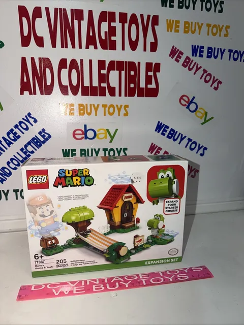 NEW RETIRED LEGO Super Mario: Mario's House & Yoshi Expansion Set (71367) 🔥