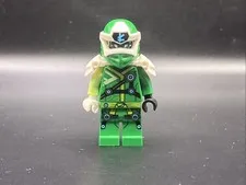 LEGO MINIFIGURE NINJAGO LLOYD - DIGI LLOYD WHITE SHOULDER ARMOR NJO0570