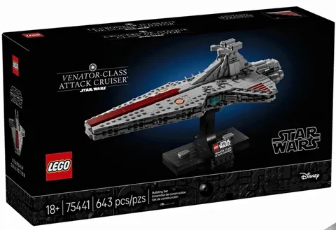 75441 VENATOR CLASS ATTACK CRUISER ship star wars lego legos set NEW