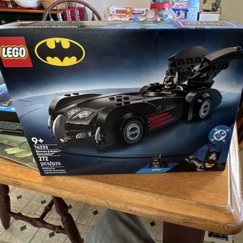 LEGO DC Batman & Robin Batmobile 76333 Set 9+ Empty Box