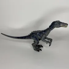 LEGO Jurassic World Baryonyx Dinosaur Figure BARYONYX01 from Set 75935 Gray Blue