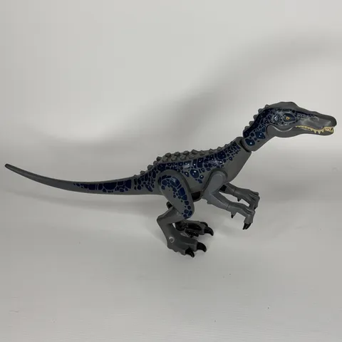 LEGO Jurassic World Baryonyx Dinosaur Figure BARYONYX01 from Set 75935 Gray Blue