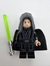 Luke Skywalker Jedi Master Minifigure LEGO Star Wars 75324 Dark Trooper Mini Fig