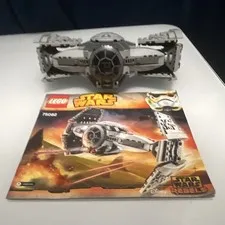 LEGO Star Wars Rebels 75082 TIE Advanced Prototype Complete Set No mini figures
