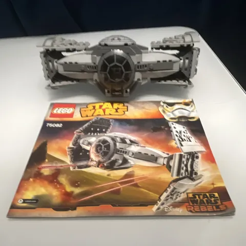LEGO Star Wars Rebels 75082 TIE Advanced Prototype Complete Set No mini figures