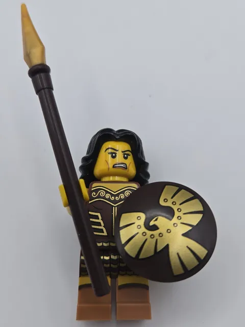 Lego Warrior Woman Minifigure Collectible Series 10 Greek Viking Free Shipping 