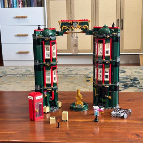 Lego 76403 Harry Potter The Ministry of Magic Incomplete (Great For Parts)