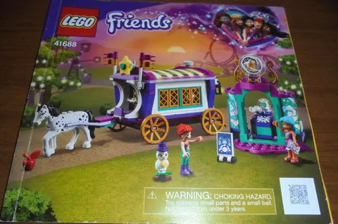 Lego Friends #41688 Magical Caravan Building Instructions - Booklet Only