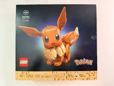 NEW Lego Pokemon Eevee (72151)- 587 Piece Building Set Sealed #671