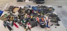 1 Lot Mixed LEGO Bricks Space  Airplanes Kayak,Animals, Cars , Tires
