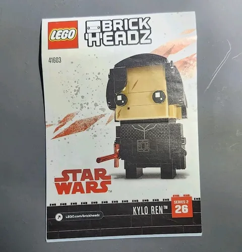 lego 41603 BrickHeadz Star Wars Kylo Ren - INSTRUCTIONS MANUAL ONLY