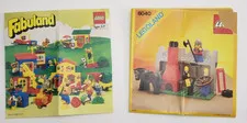 Vintage 1980's Fabuland Legoland Illustrated Story Booklet & Instruction Booklet