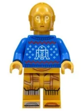 LEGO® Minifig sw1238 - C-3PO - Holiday Sweater