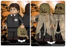 LEGO Dc Superheroes Scarecrow custom minifigure Set Of 2 by Life Bricks