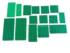 LEGO  Lot Green Plates Flat