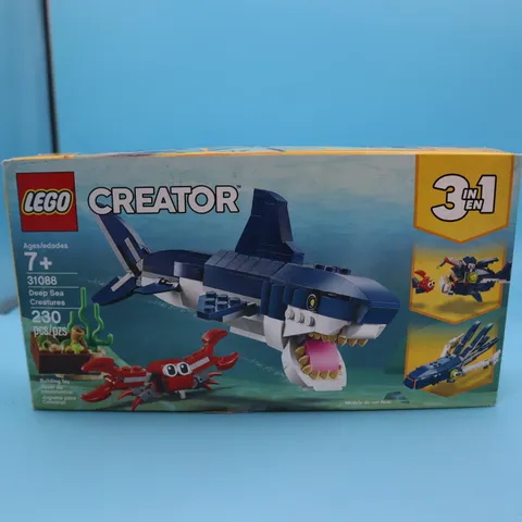 LEGO Creator 3-in-1 Deep Sea Creatures (31088) NIB Sealed Retired NEW IN BOX