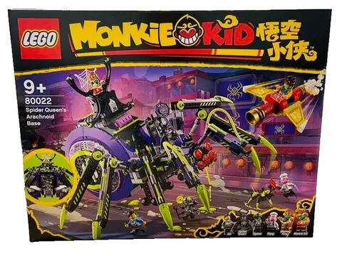 LEGO 80022 Monkie Kid Spider Queen's Arachnoid Base 2021 Monkie Kid Sealed Box
