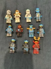 LEGO Ninjago Minifigure Zane and nya lot