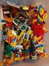6 pound LBS of Bulk Lego Mixed Sets & other assorted pieces Lot