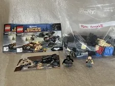 lego 76001 the bat vs. bane tumbler chase