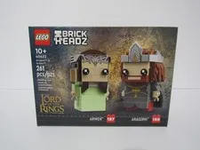LEGO BRICKHEADZ 40632 THE LORD OF THE RINGS ARWEN & ARAGORN NEW IN BOX