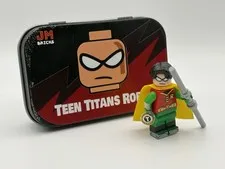 DC Teen Titans Robin Custom Minifigure - Printed On Real LEGO Bricks UV