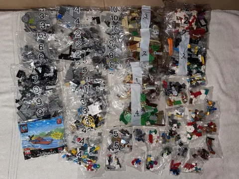 Lot of 47 Factory Sealed LEGO Bags From Assorted Unknown Sets Released 2017-2018