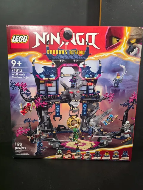 LEGO Ninjago 71813 Wolf Mask Shadow Dojo — Retired Set!  New in Box!