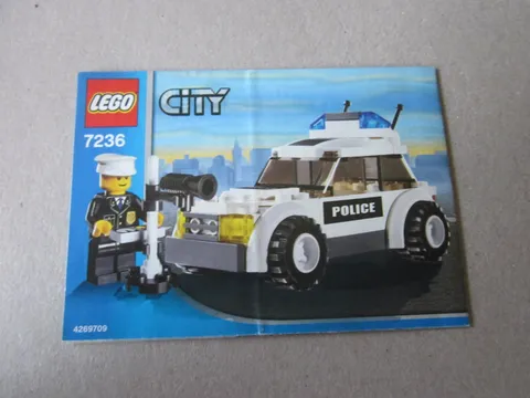 Lego City Building Instructions Instruction 7236 Police 