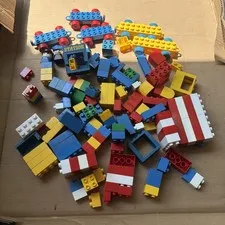 Duplo Lego Mixed Pieces 3 Pounds Variety Lot
