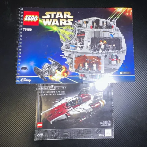 LEGO Star Wars Manuals: 75159 and 75275