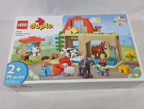 LEGO Duplo 10416 Caring for Animals on the Farm 74 pcs. FREE SHIP