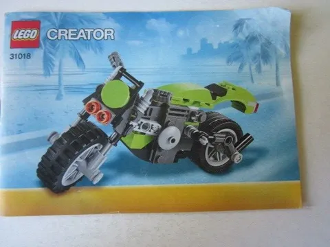 Lego Building Instructions Creator 311018 Naked Bike