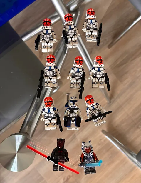 LEGO Star Wars Minifigure Lot 332nd Clone Troopers Ahsoka Tano Darth Maul