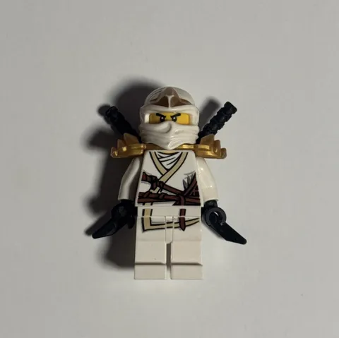 LEGO Ninjago Zane Minifigure Shoulder Armor With Katanas Rise of Snakes NJO0031