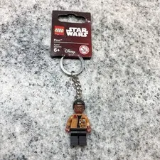 LEGO Star Wars Finn Mini Figure Disney Keyring Key Chain (2018) 853602 *NEW