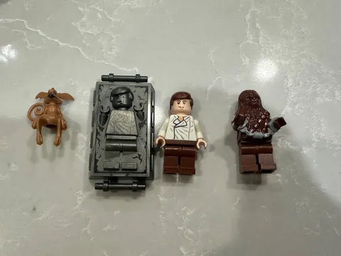 Lego Star Wars 9516 Jabba's Palace Minifigures (sw0408 sw0403 sw0011a Carbonite)