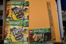 Lot Lego Manuals Ninjago Masters of Spinjitzu 9449 9440