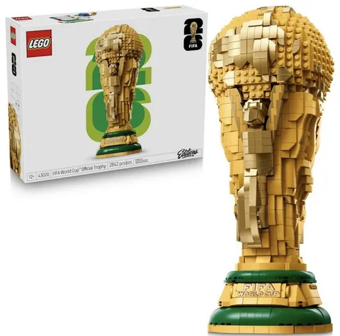 LEGO Editions FIFA World Cup Official Trophy Building Toy 43020 NEW SEALED