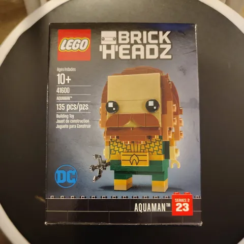 LEGO 41600 - BRICKHEADZ: Aquaman  Justice League 100% Complete Retired Set