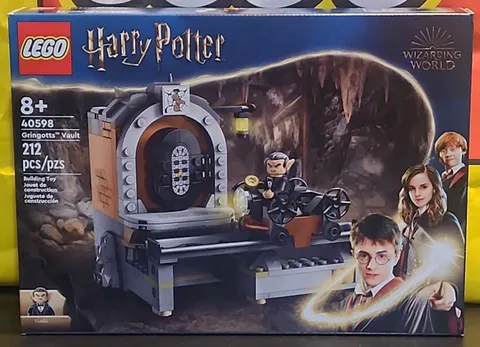 LEGO Harry Potter Gringotts Vault 40598 New Sealed Limited Edition GWP Rare